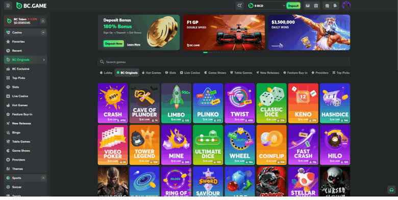Official Gaming Platform BC Game A New Era in Online Gaming